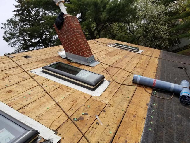 Roof Flashing Installation